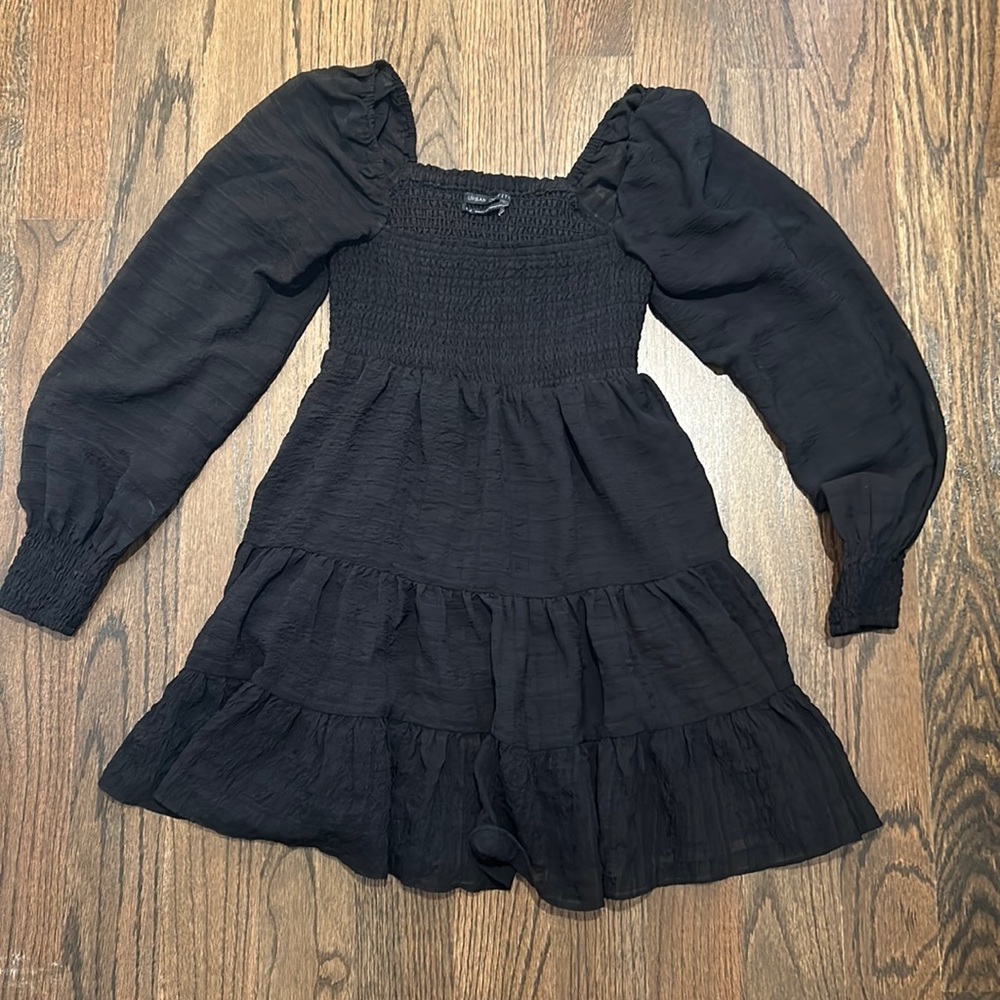 Super Cute black babydoll dress from urban outfitters NWOT